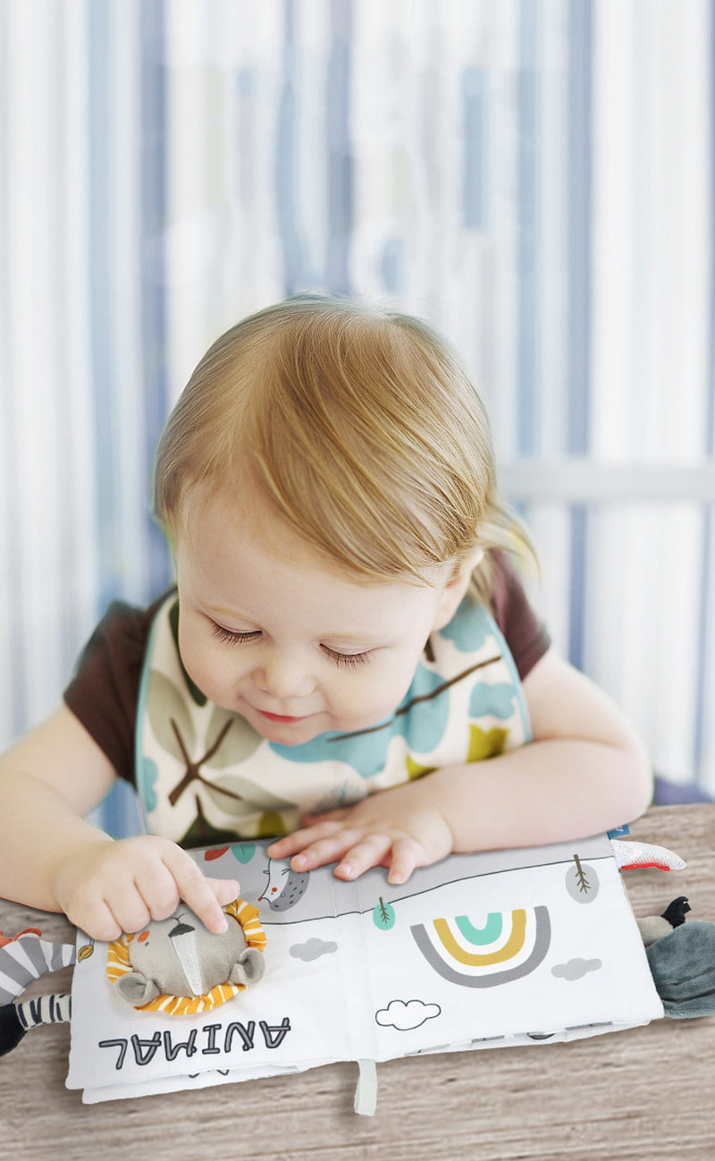 Livro Educativo para Bebê - Montessori